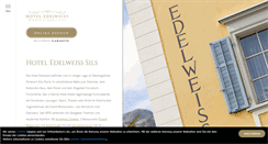 Desktop Screenshot of hotel-edelweiss.ch