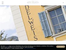 Tablet Screenshot of hotel-edelweiss.ch